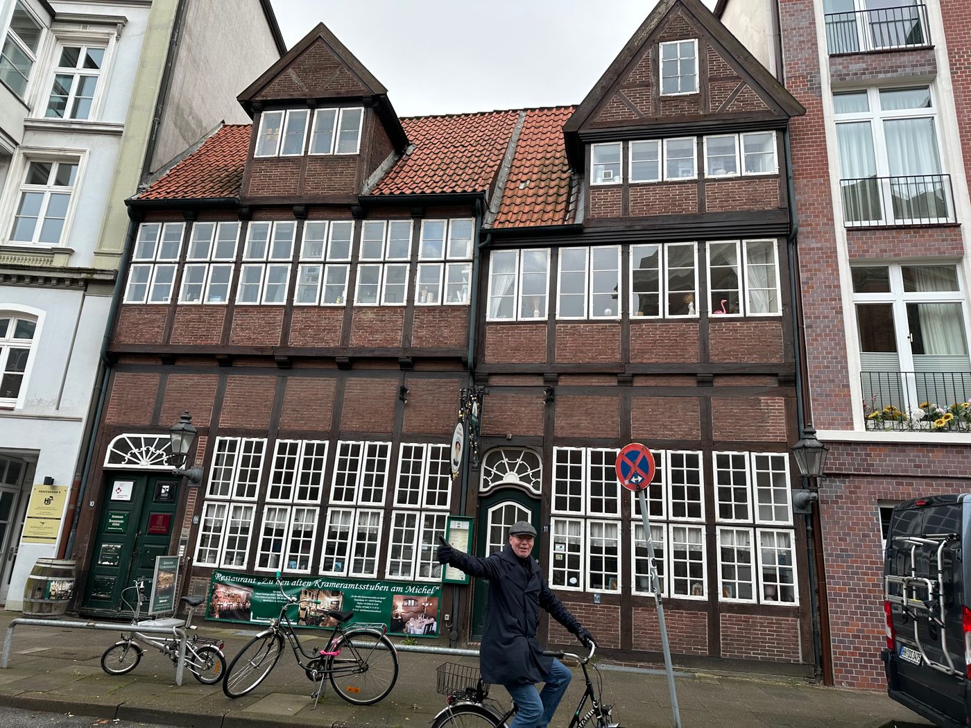Bindingsverkshus i Hamburg
